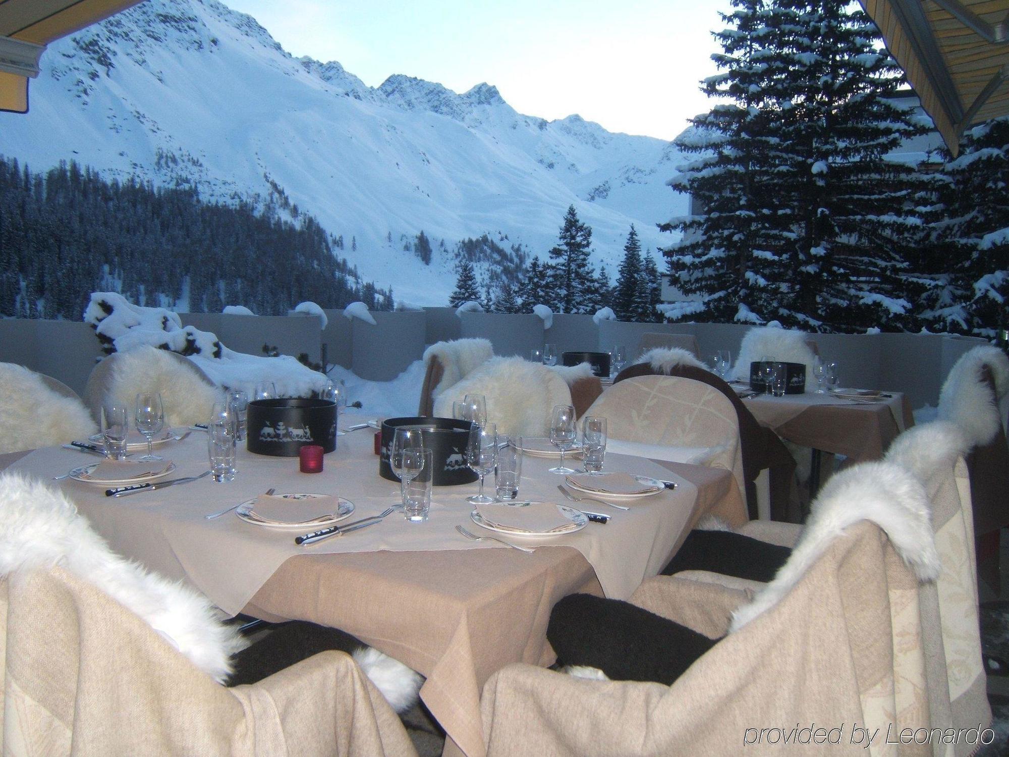 The Excelsior Ostfluegel Hotell Arosa Restaurant bilde